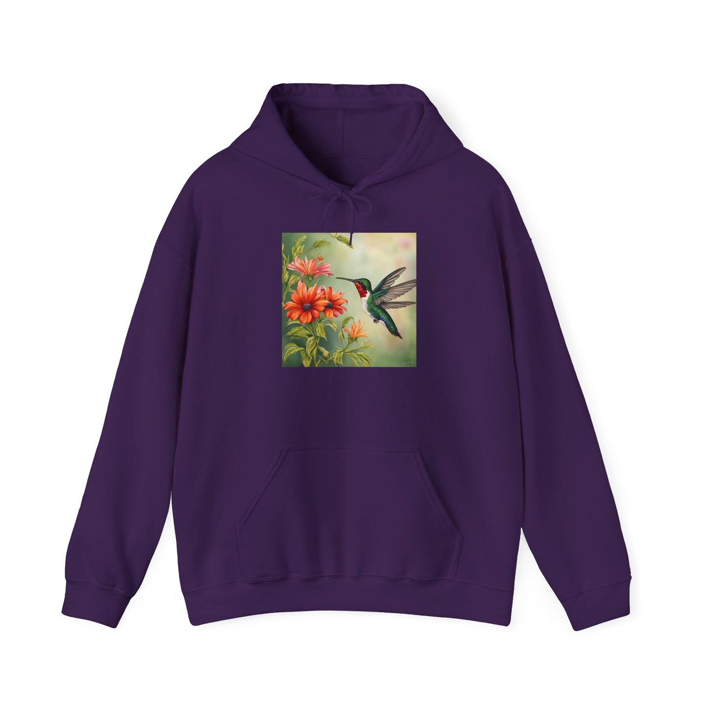 Unisex Heavy Blend™ Hooded Sweatshirt - Hummingbird