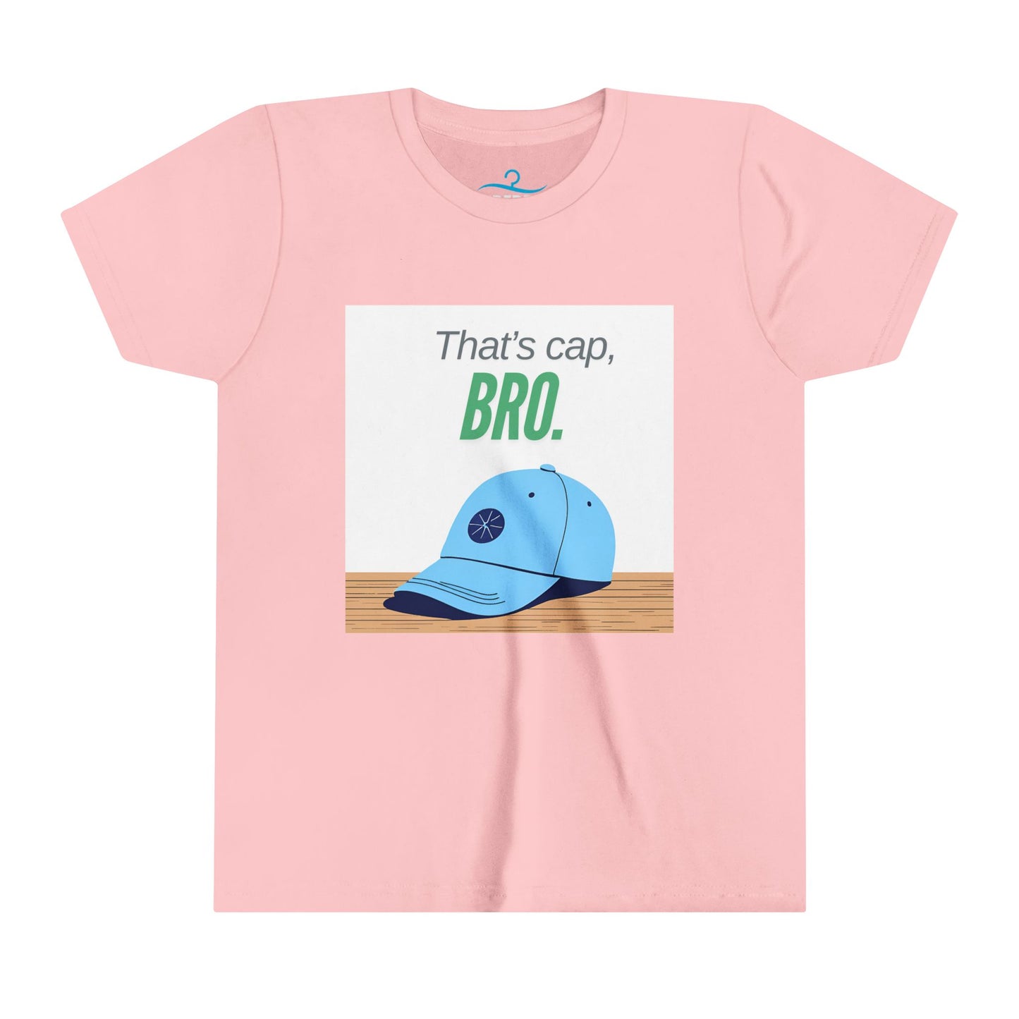 Youth Short Sleeve Tee - That's Cap, Bro.