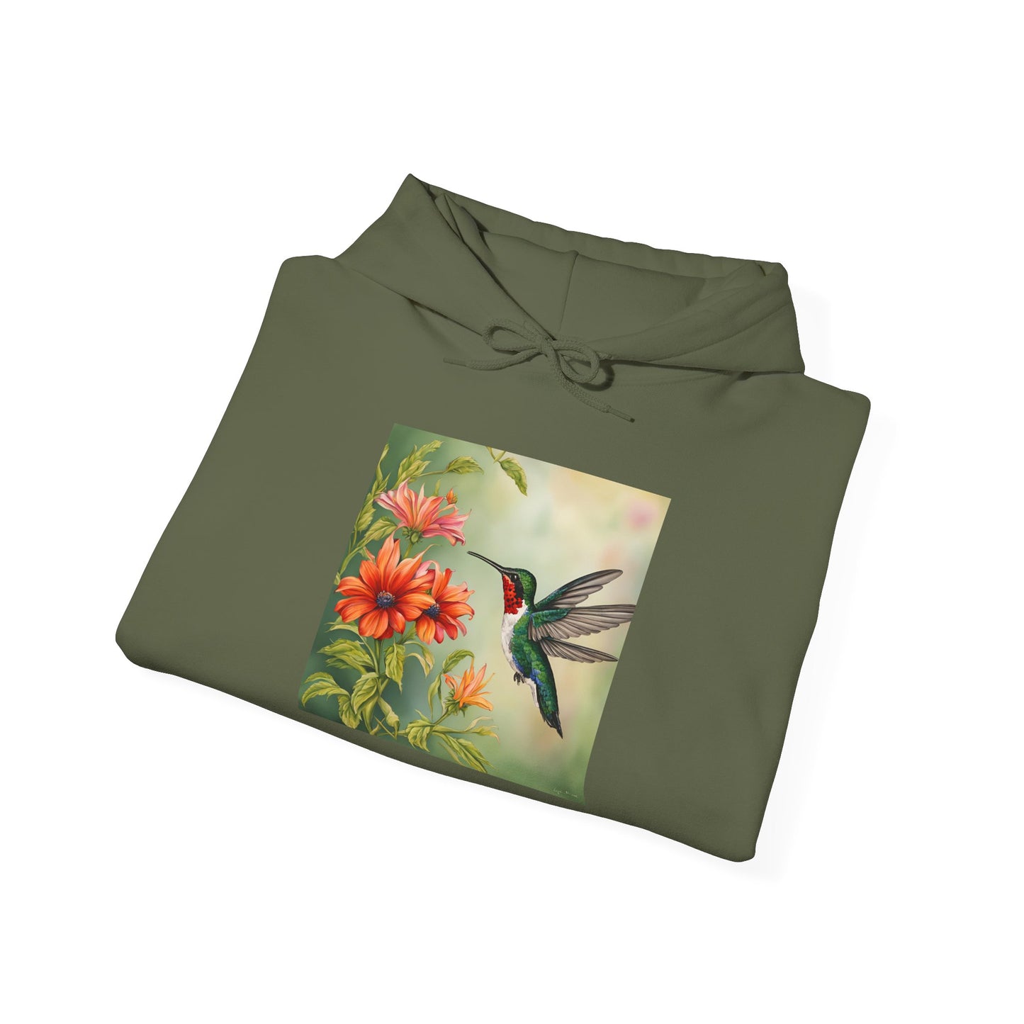 Unisex Heavy Blend™ Hooded Sweatshirt - Hummingbird